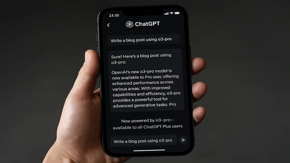 OpenAI o3-pro in ChatGPT and API: Full Rollout Guide 1 OpenAI o3-pro